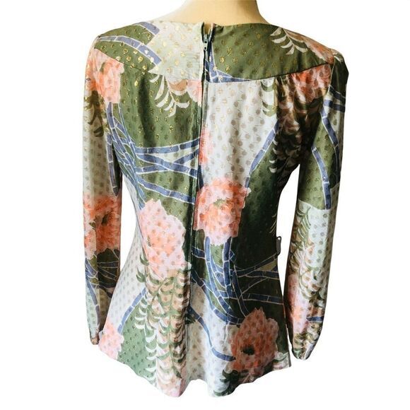 Vintage Blouse by Alice of California Made in Union ILGWU US Sz 10 Very pretty! - Picture 3 of 11